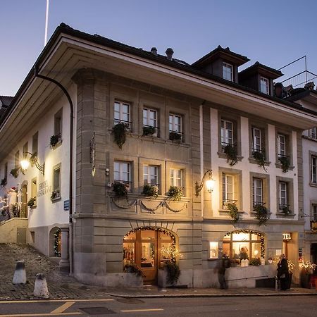 Hotel Restaurant Au Sauvage Fribourg Exterior photo